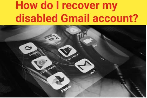 How to recover a disabled Google account